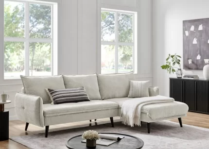 PARIS Sectional Dark Grey